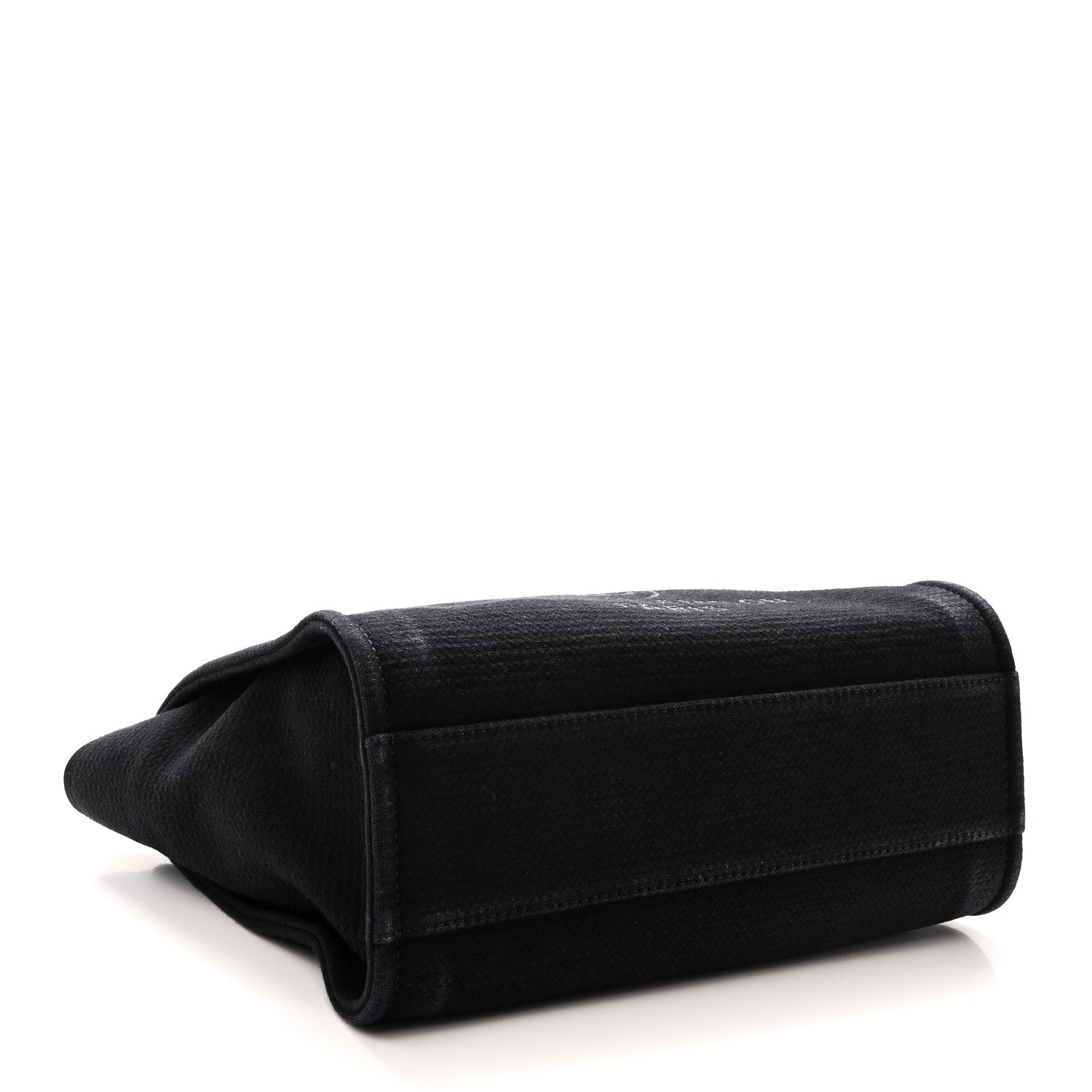 Chanel Mixed Fibers Small Deauville Tote Black 5 of 12