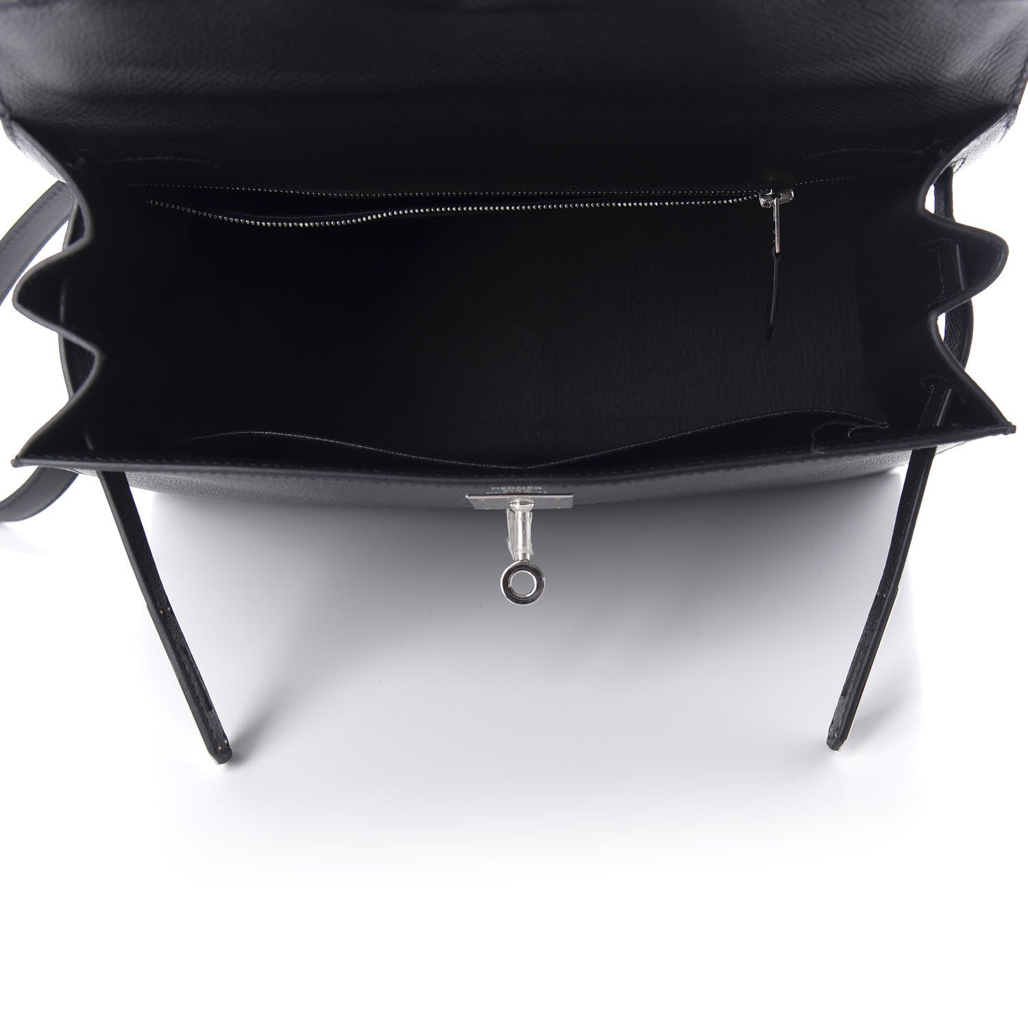 Hermes Epsom Kelly Sellier 28 Black 6 of 12