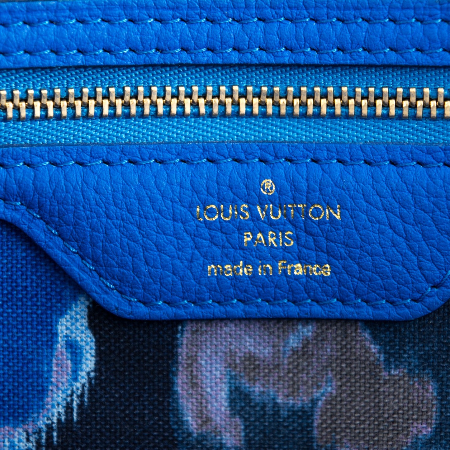 Monogram Articles de Voyage Ikat Neverfull GM Grand Blue