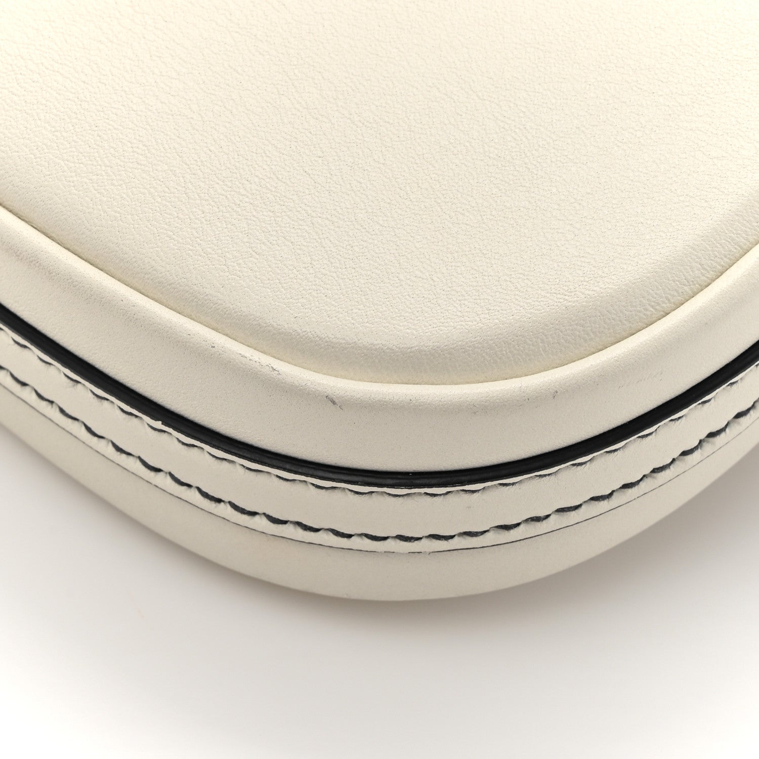 Christian Dior Calfskin Mini D Fence Saddle Bag White 14 of 16