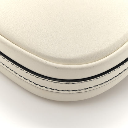 Christian Dior Calfskin Mini D Fence Saddle Bag White 14 of 16