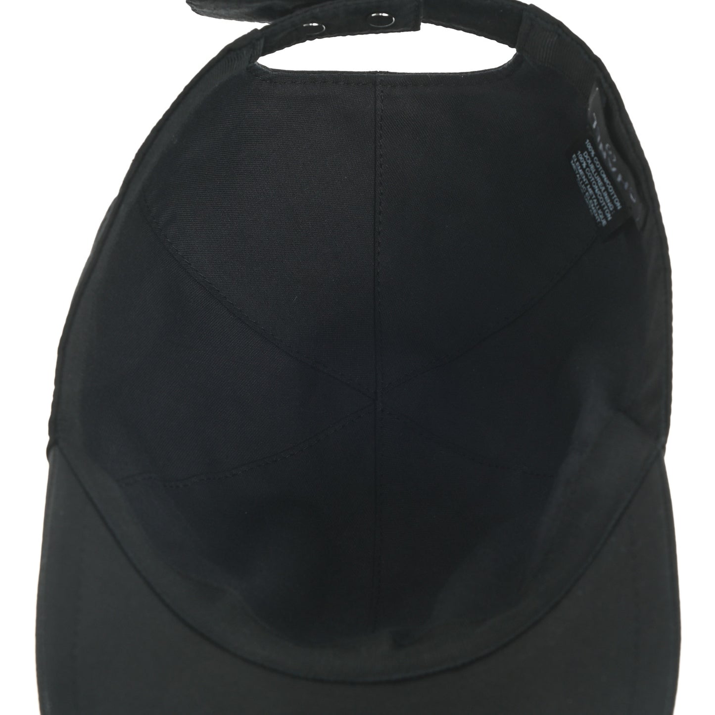 Cotton CC Cap Hat Black