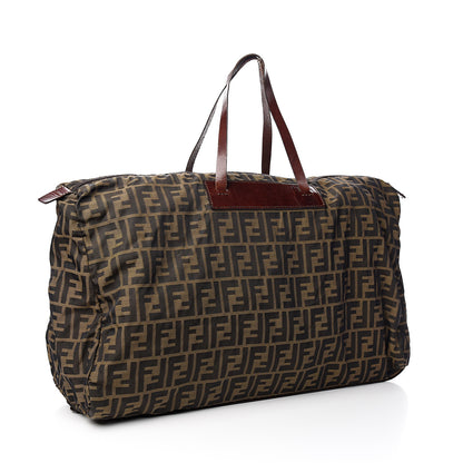 Fendi Zucca Travel Tote Tobacco 2 of 10