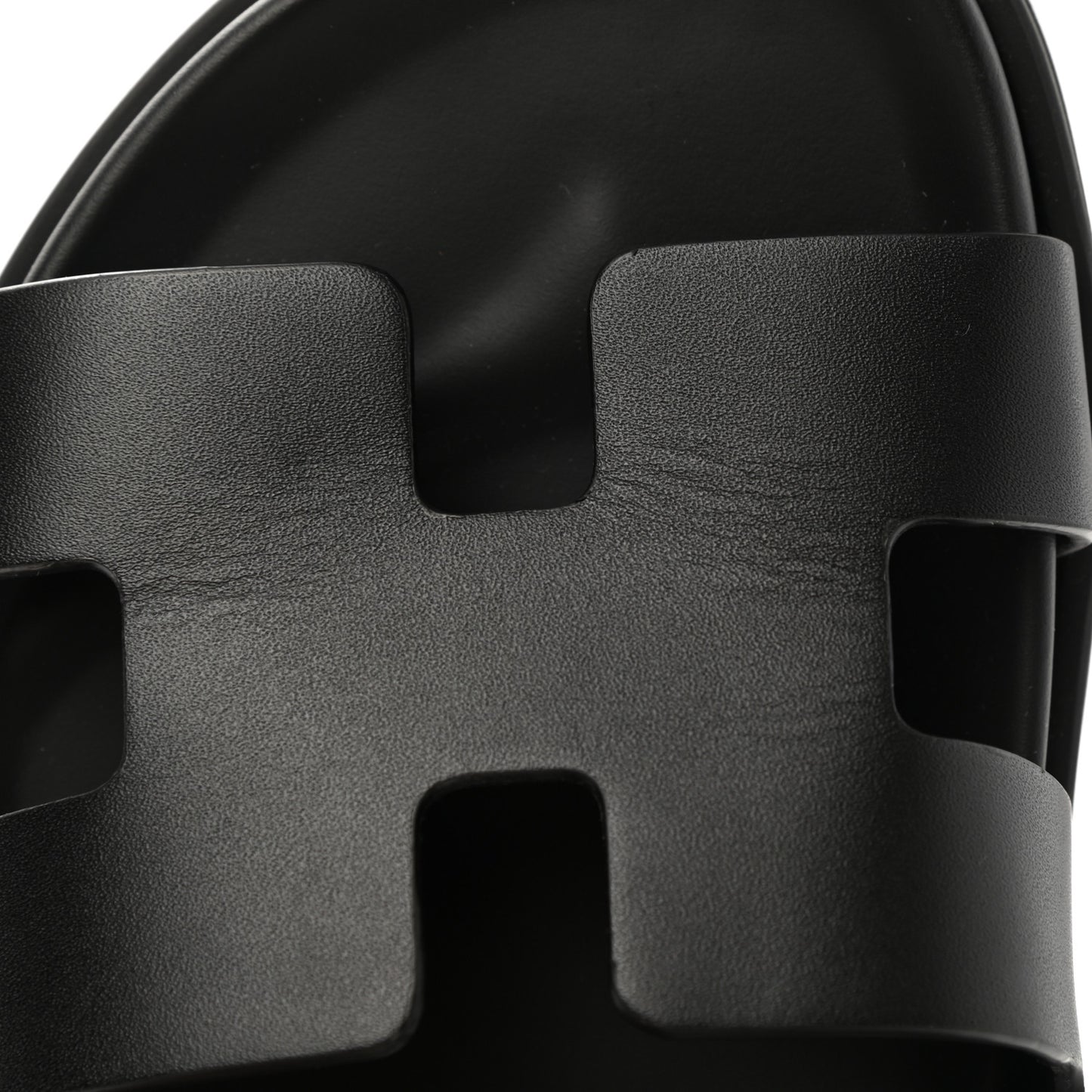 Calfskin Womens Chypre Sandals 36.5 Black