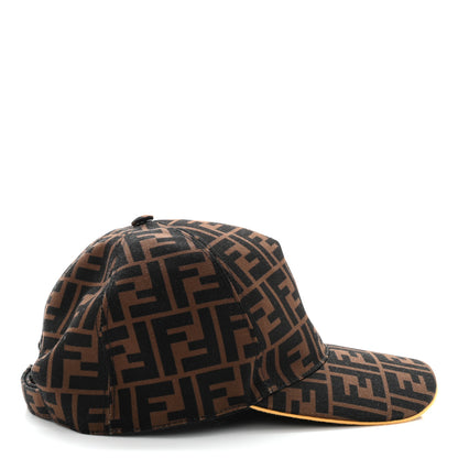 Fendi Canvas FF Reloaded Baseball Hat Tobacco Yellow 9 of 16