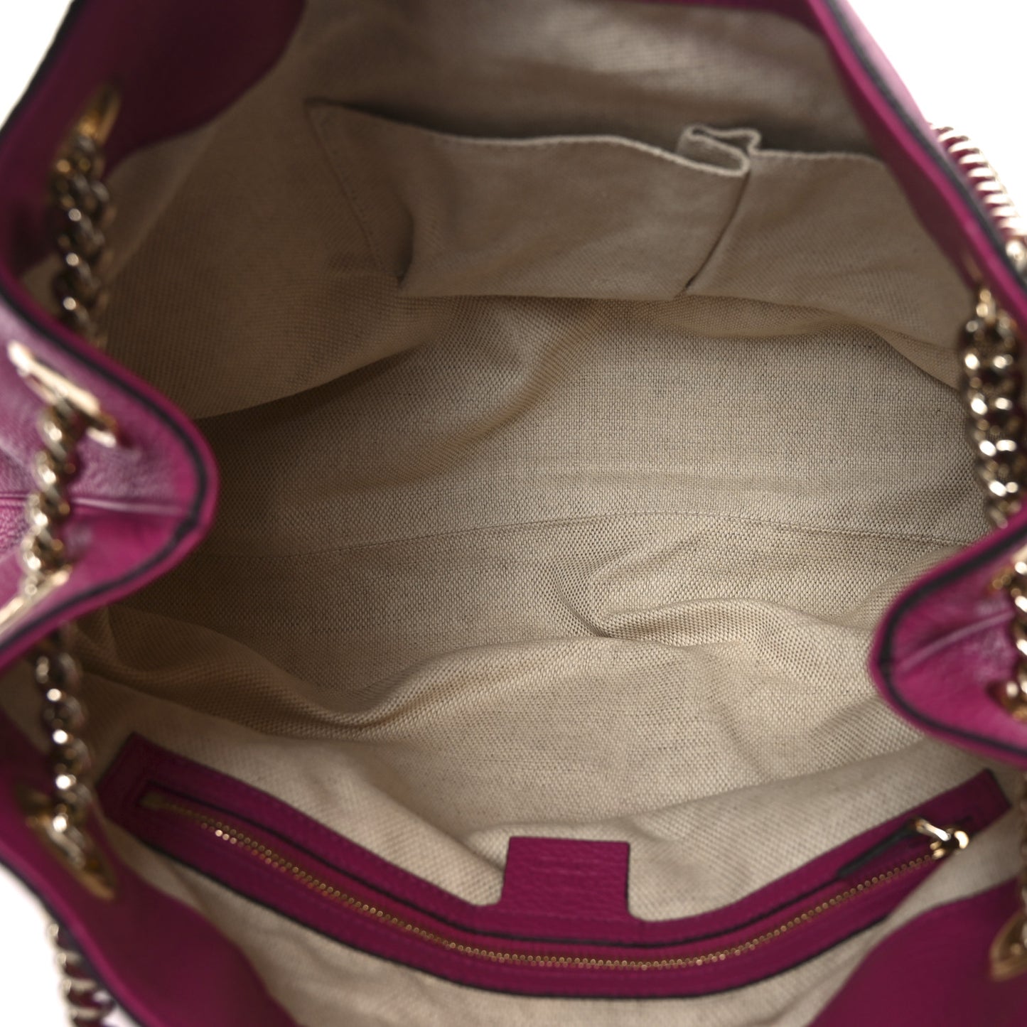 Cellarius Calfskin Medium Soho Chain Shoulder Bag Bright Bouganville