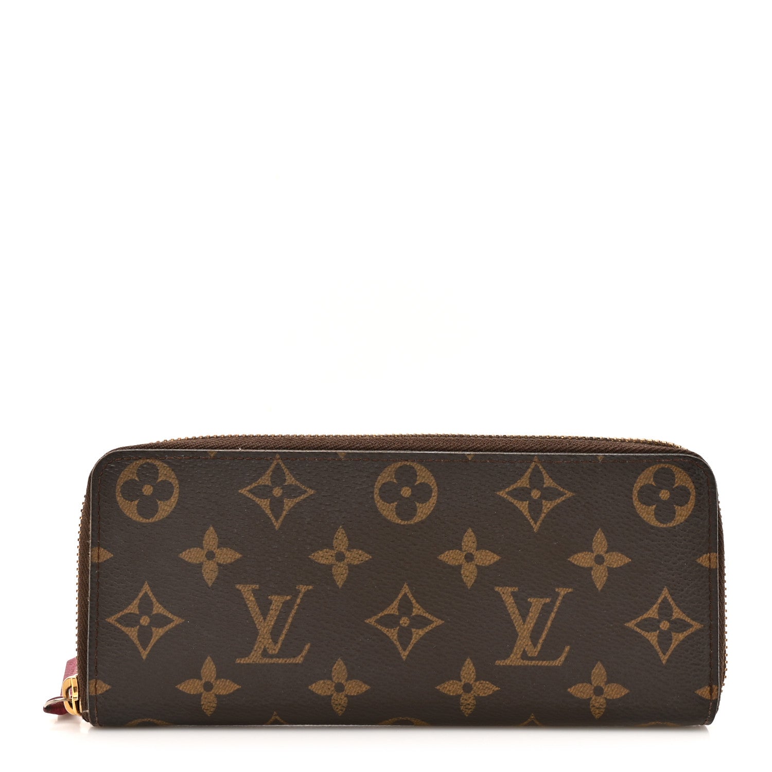 Louis Vuitton Monogram Clemence Wallet Fuchsia 1 of 14
