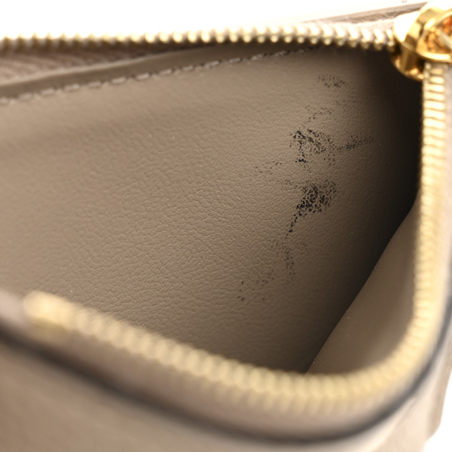 Louis Vuitton Empreinte Monogram Giant Victorine Wallet Tourterelle Creme 7 of 10
