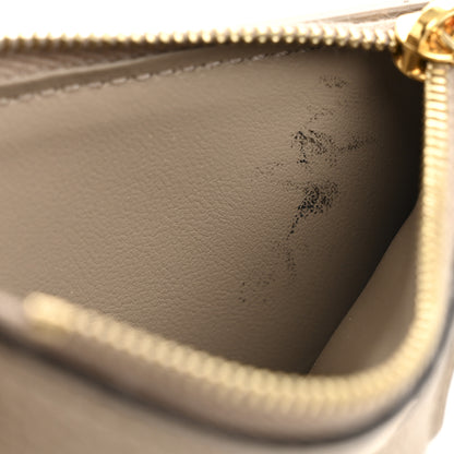 Louis Vuitton Empreinte Monogram Giant Victorine Wallet Tourterelle Creme 7 of 10