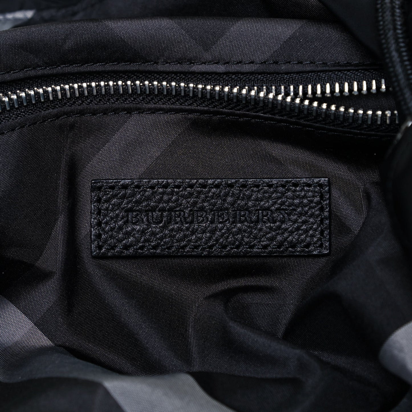 Nylon Solid to Check Backpack Black