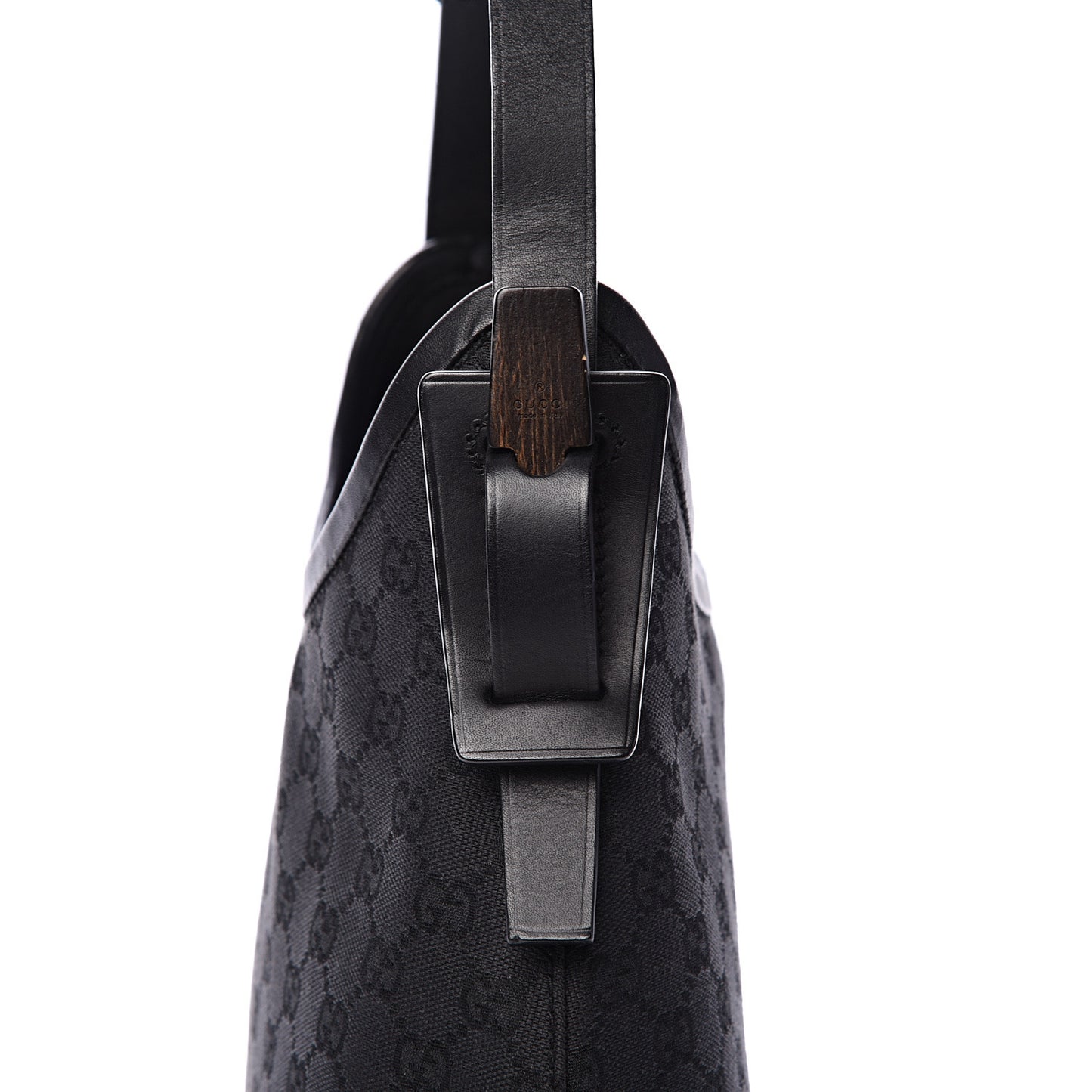 Monogram Small Hobo Black