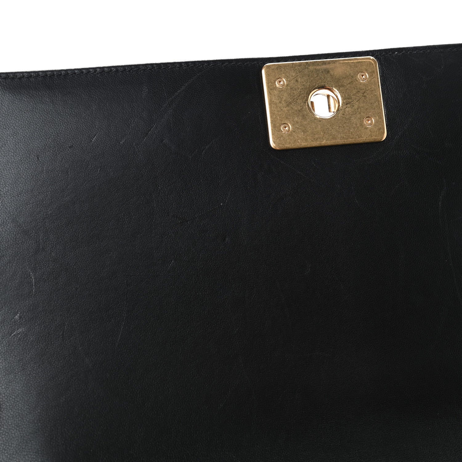 Chanel Calfskin Quilted New Medium Boy Flap Black 5 of 5
