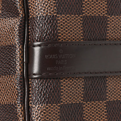 Louis Vuitton Damier Ebene Speedy Bandouliere 25 7 of 10