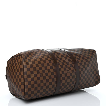 Louis Vuitton Damier Ebene Keepall 50 3 of 4