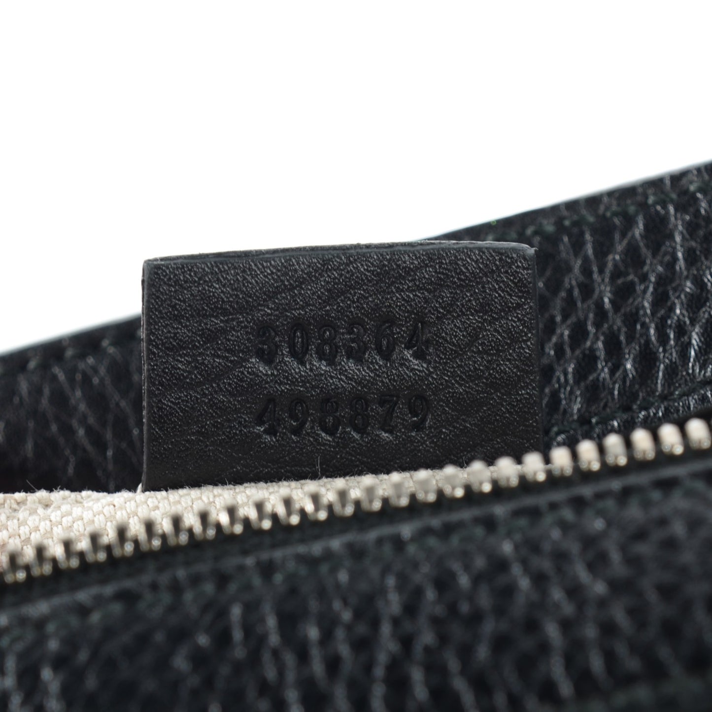 Pebbled Calfskin Studded Small Soho Disco Bag Black