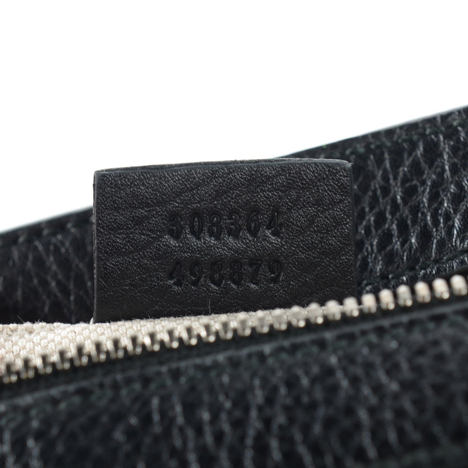 Gucci Pebbled Calfskin Studded Small Soho Disco Bag Black 6 of 7