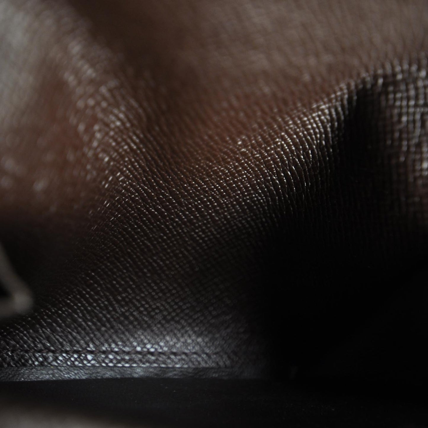 Damier Ebene Porte-Monnaie Plat Coin Purse