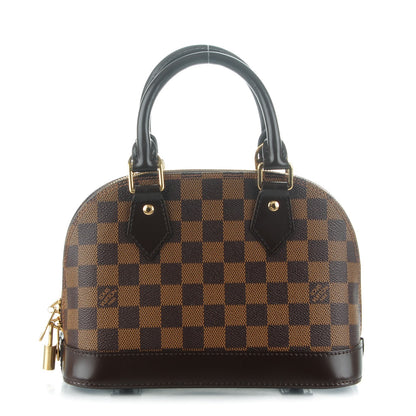 Louis Vuitton Damier Ebene Alma BB 1 of 8