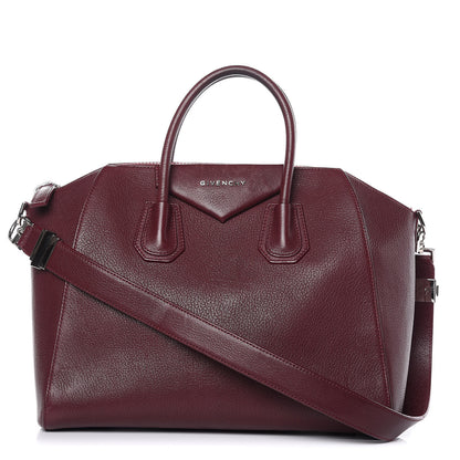 Givenchy Sugar Goatskin Medium Antigona Oxblood 1 of 16