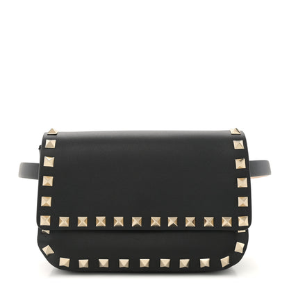 Valentino Garavani Vitello Rockstud Belt Bag Black 1 of 11