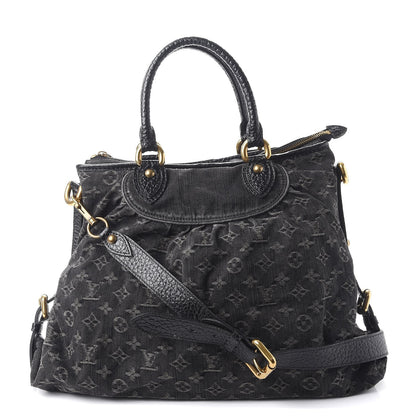 Louis Vuitton Denim Neo Cabby GM Black 1 of 8