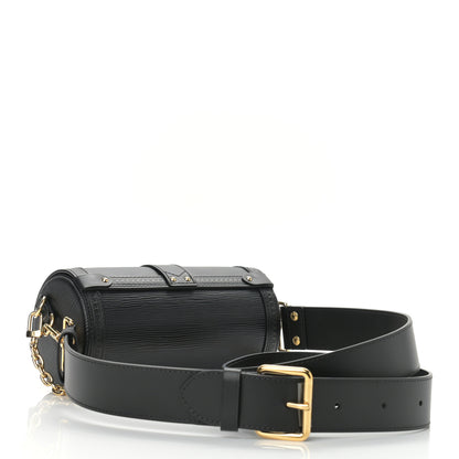 Louis Vuitton Epi Papillon Trunk Black 3 of 9