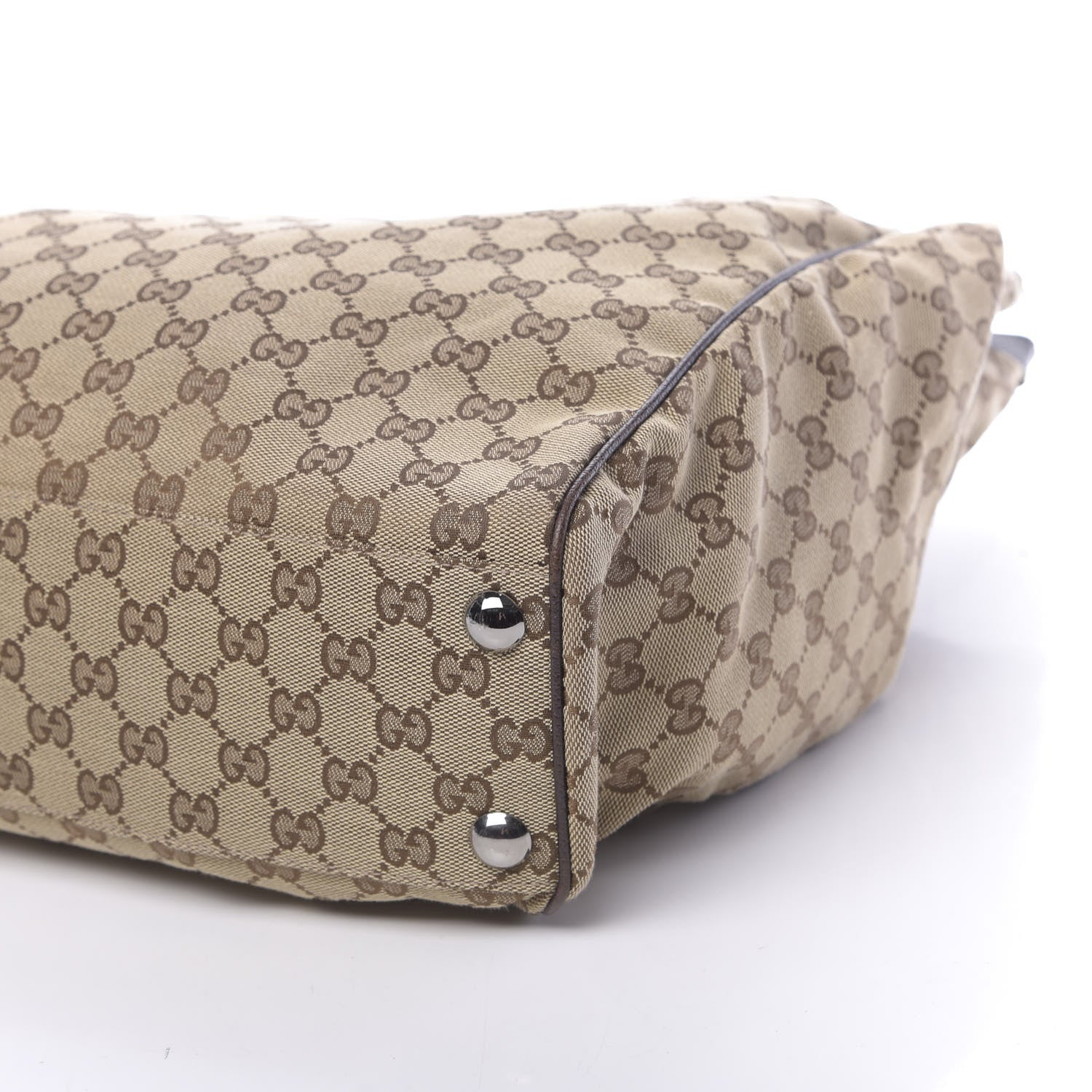 Gucci Monogram Large Tote Dark Brown 10 of 10