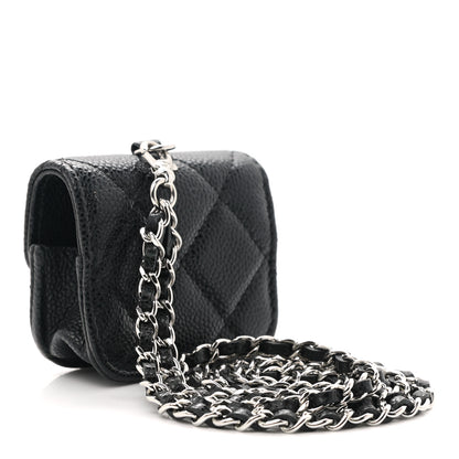 Chanel Caviar Quilted Airpods Pro Case Black 3 of 8