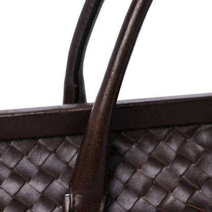 Bottega Veneta Nappa Intrecciato Frame Shoulder Bag Ebano 14 of 21