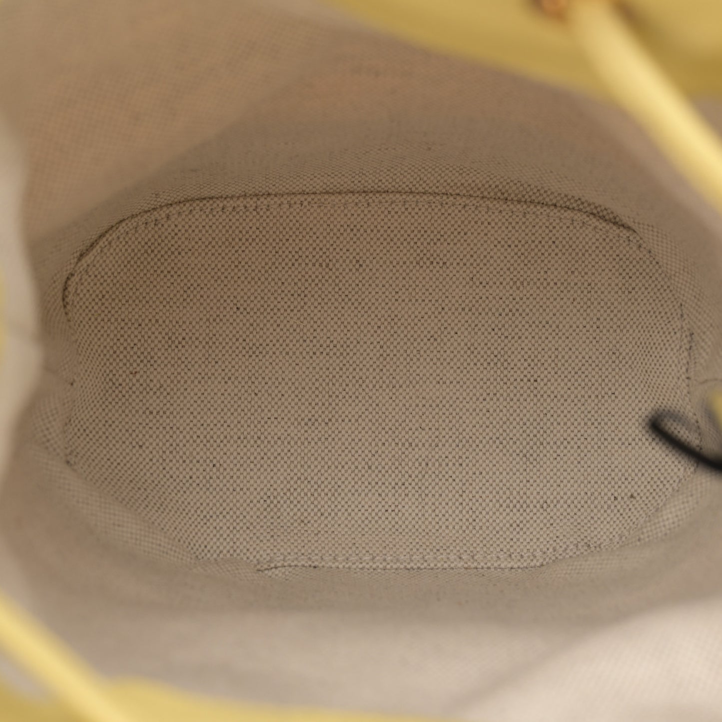 Monogram Jumbo GG Textured Dollar Calfskin Mini Ophidia Bucket Bag Beige Banana