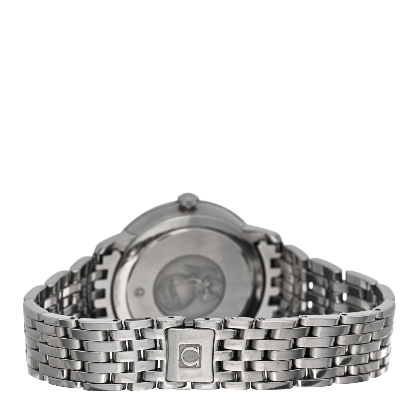 Stainless Steel Diamond 33mm De Ville Prestige Butterfly Quartz Watch 424.10.33.60.52.001