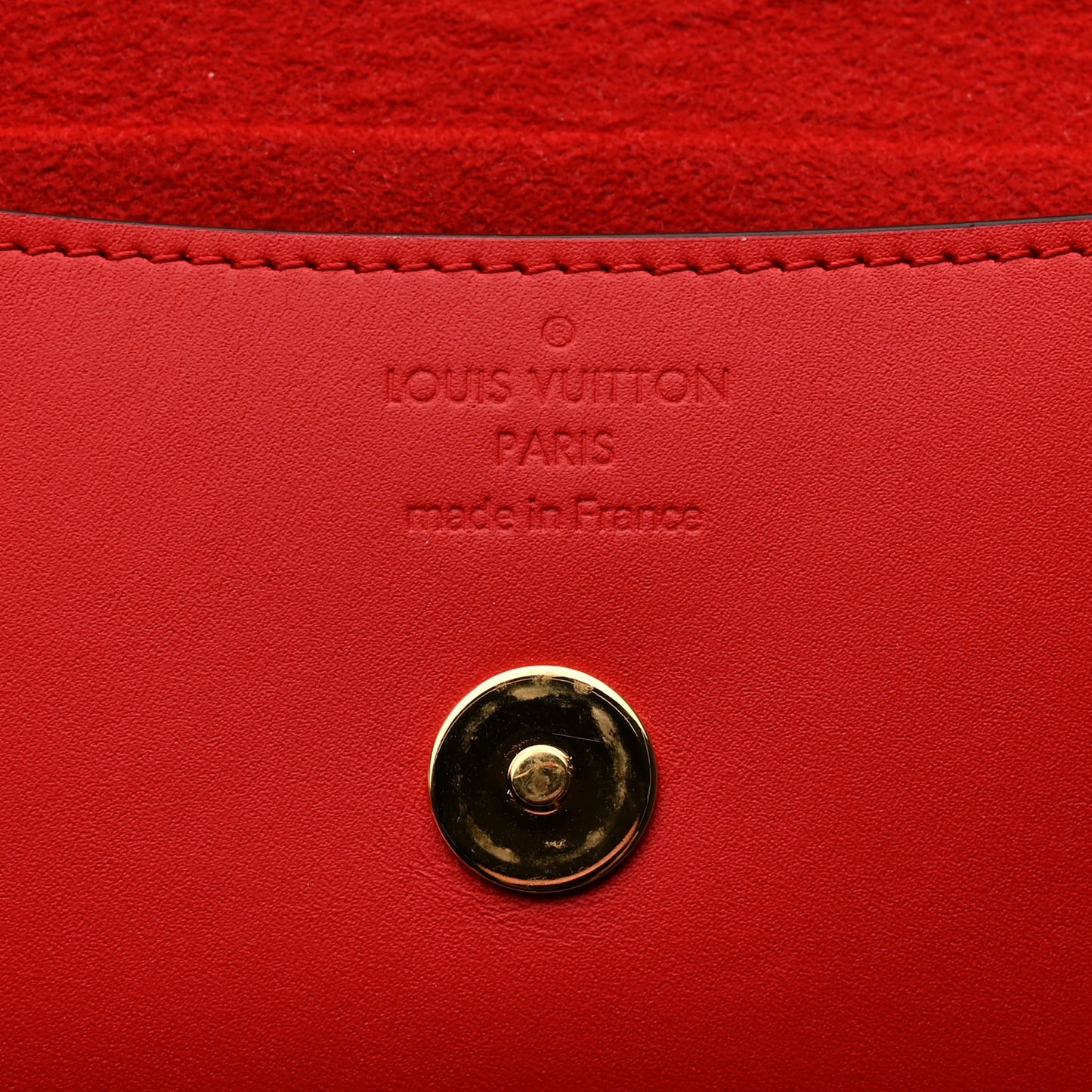 Monogram Woody Sunglass Case Rouge