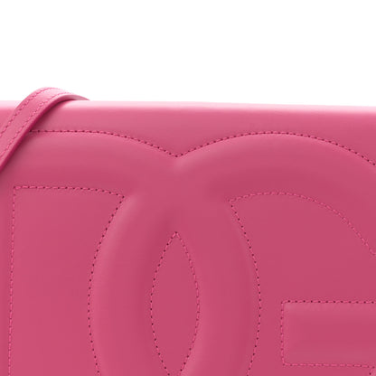 Dolce & Gabbana Calfskin DG Logo Flap Crossbody Bag Glicine 7 of 12