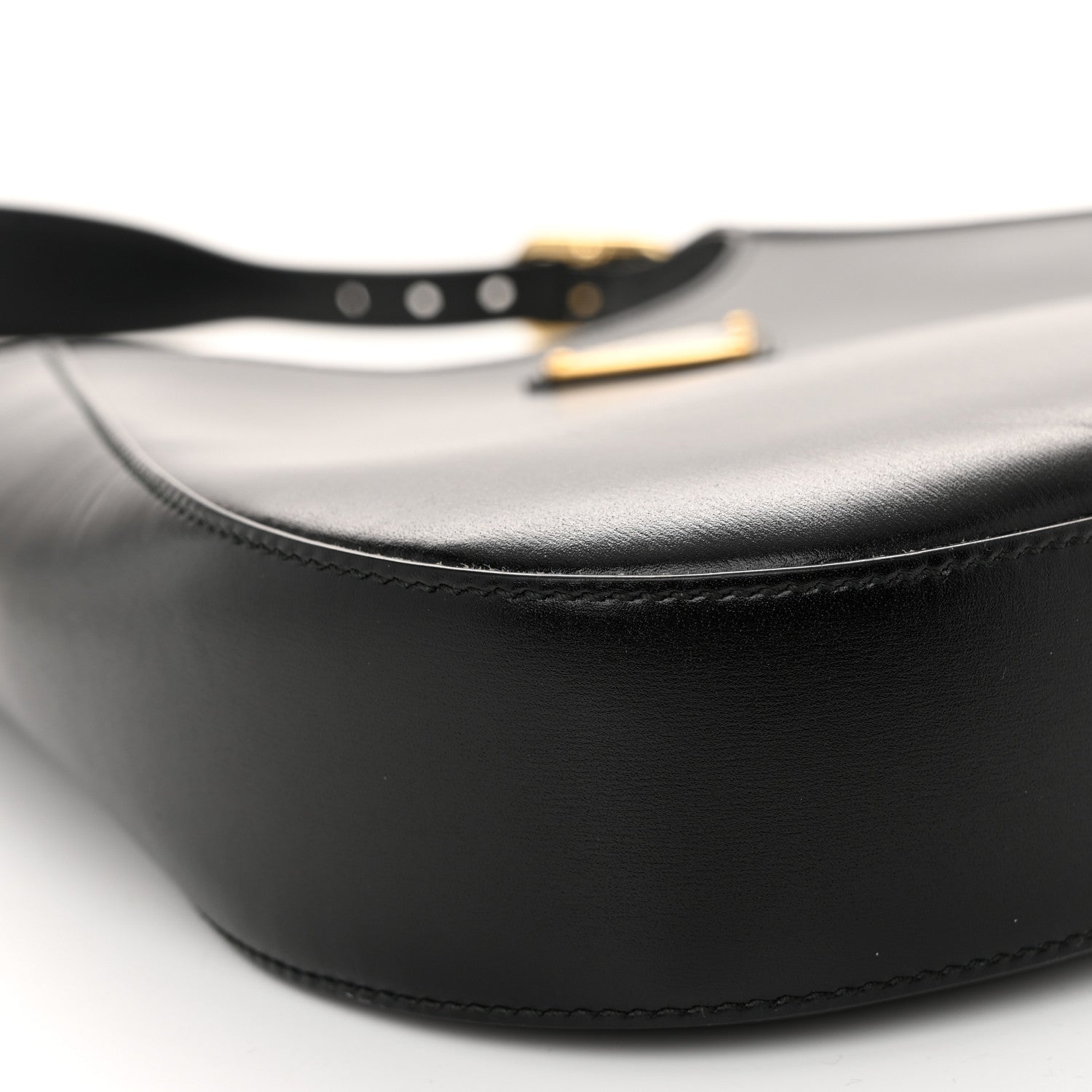 Prada Box Calfskin Shoulder Bag Black 9 of 11