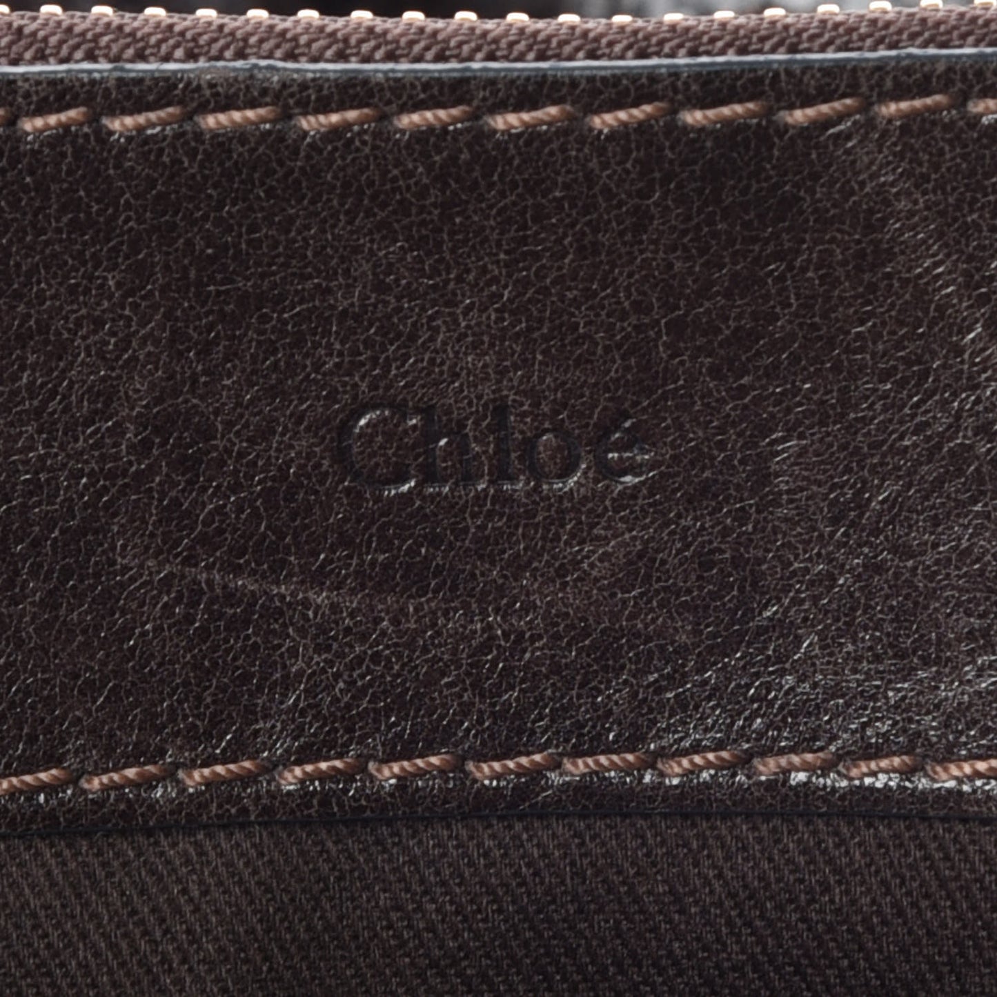 Calfskin Large Bay Tote Brown