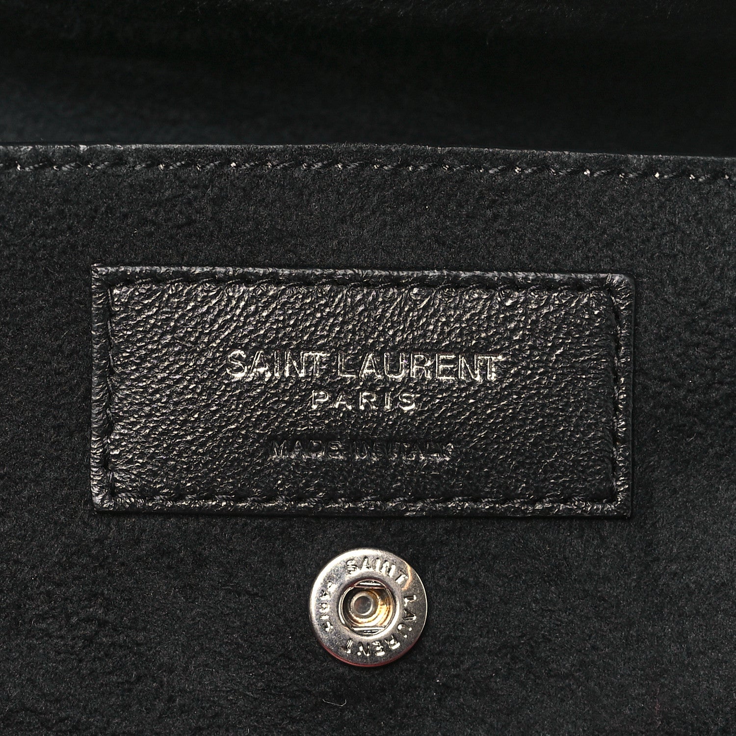 Saint Laurent Lambskin Teddy Drawstring Bag Eros Red 7 of 10