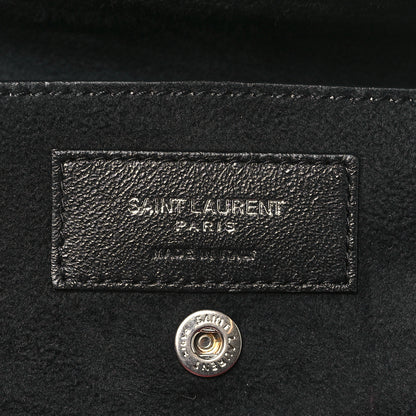 Saint Laurent Lambskin Teddy Drawstring Bag Eros Red 7 of 10