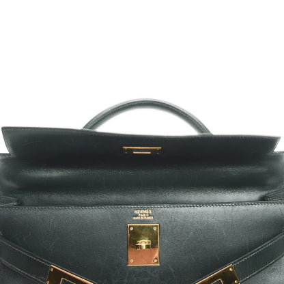 Hermes Box Kelly Sellier 32 Vert Fonce 23 of 44
