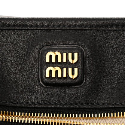 Miu Miu Nappa Medium Aventure Bag Black 6 of 10