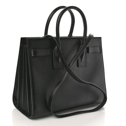 Saint Laurent Calfskin Small Sac De Jour Black 2 of 9