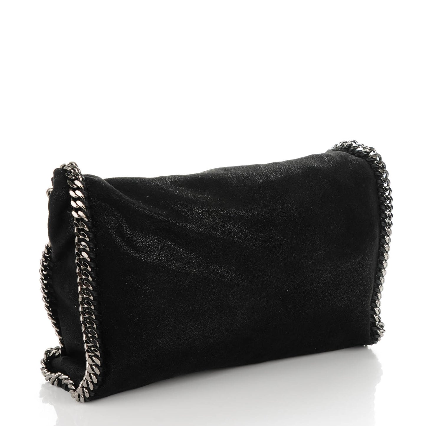 Shaggy Deer Small Falabella Tote Black