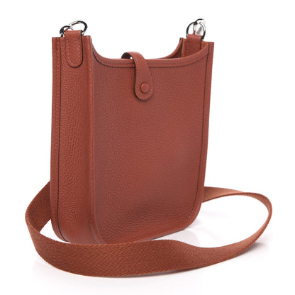 Hermes Taurillon Clemence Evelyne TPM Cuivre 3 of 11