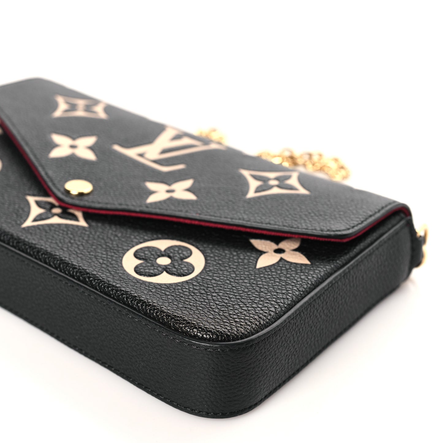 Empreinte Monogram Giant Felicie Pochette Black Beige