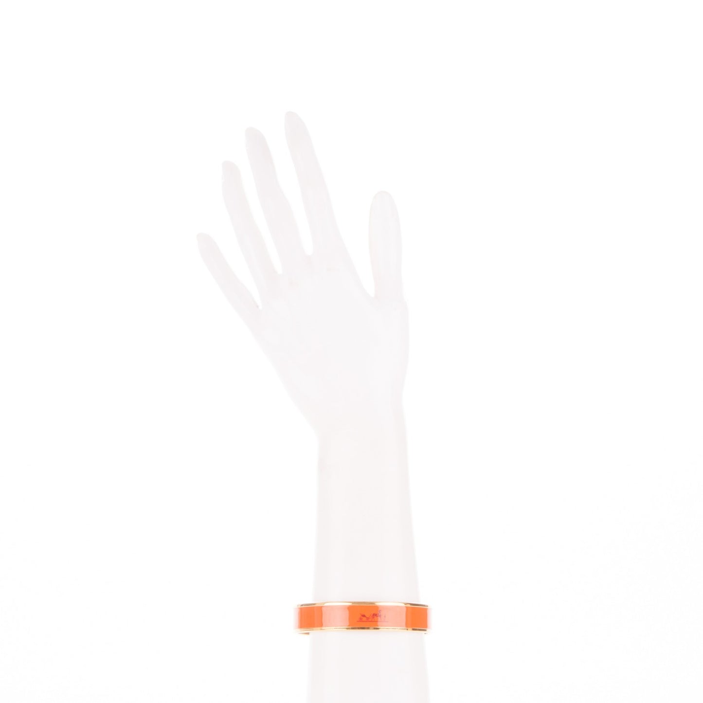 Enamel Printed Caleche M Bracelet Orange