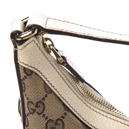 Gucci GG Monogram Medium Charmy Hobo Off White 14 of 15