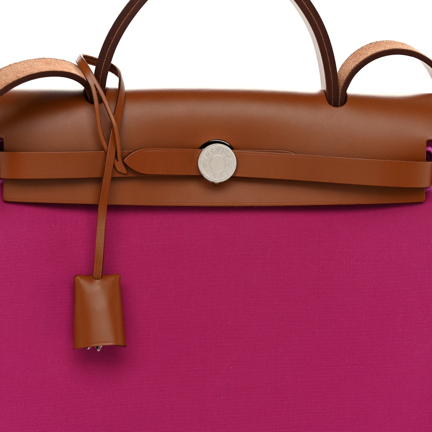 Vache Hunter Toile Herbag Zip 31 PM Magnolia Fauve
