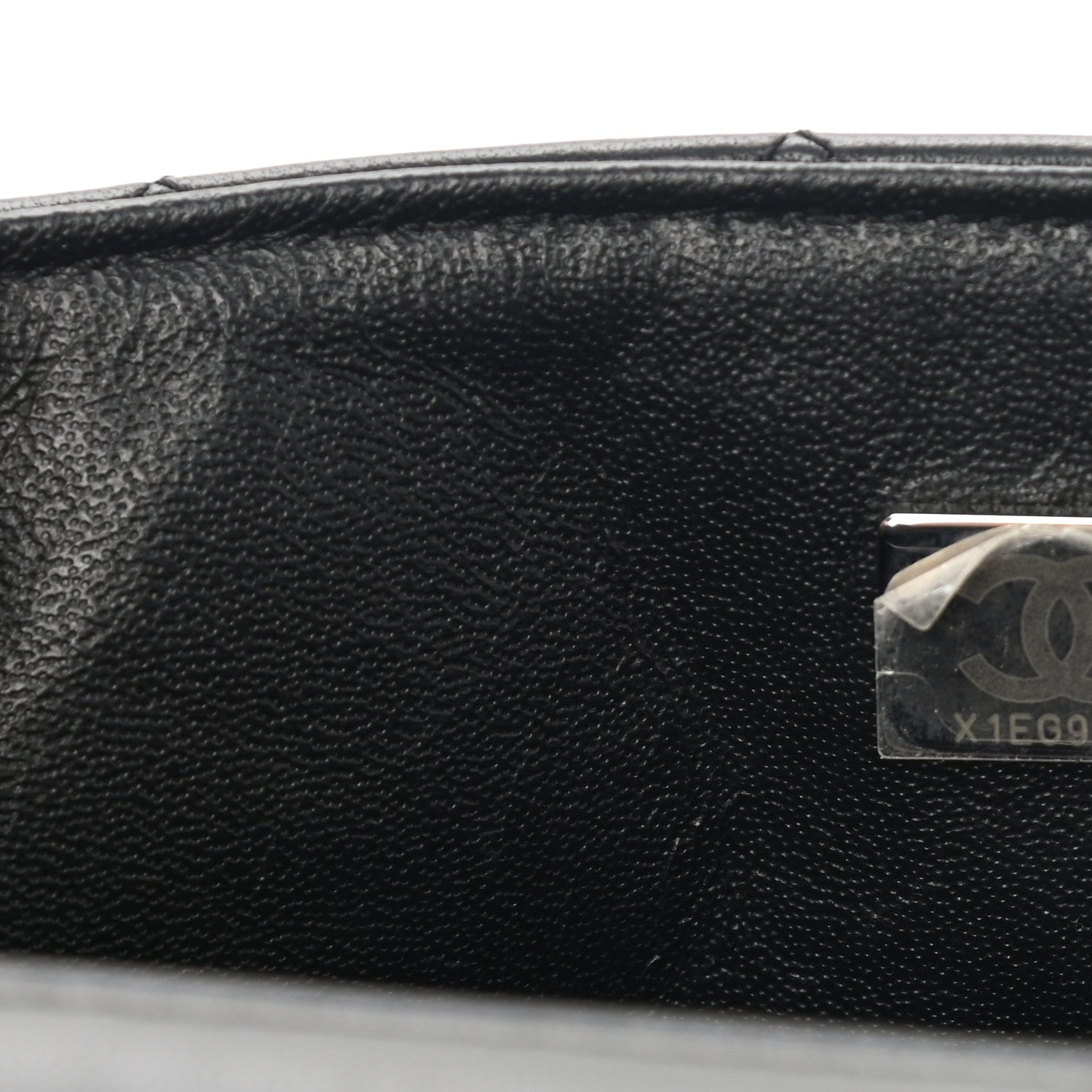 Chanel Lambskin Quilted Mini Rectangular Flap So Black 6 of 10