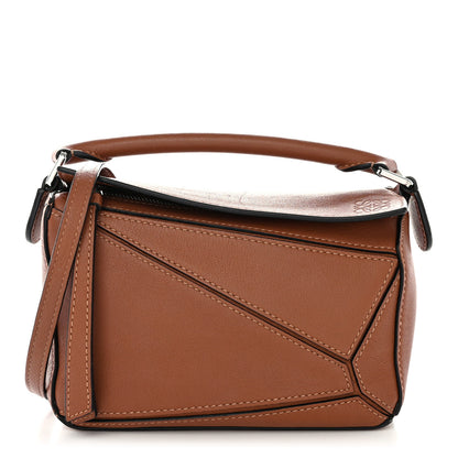 Loewe Calfskin Mini Puzzle Bag Tan 1 of 14