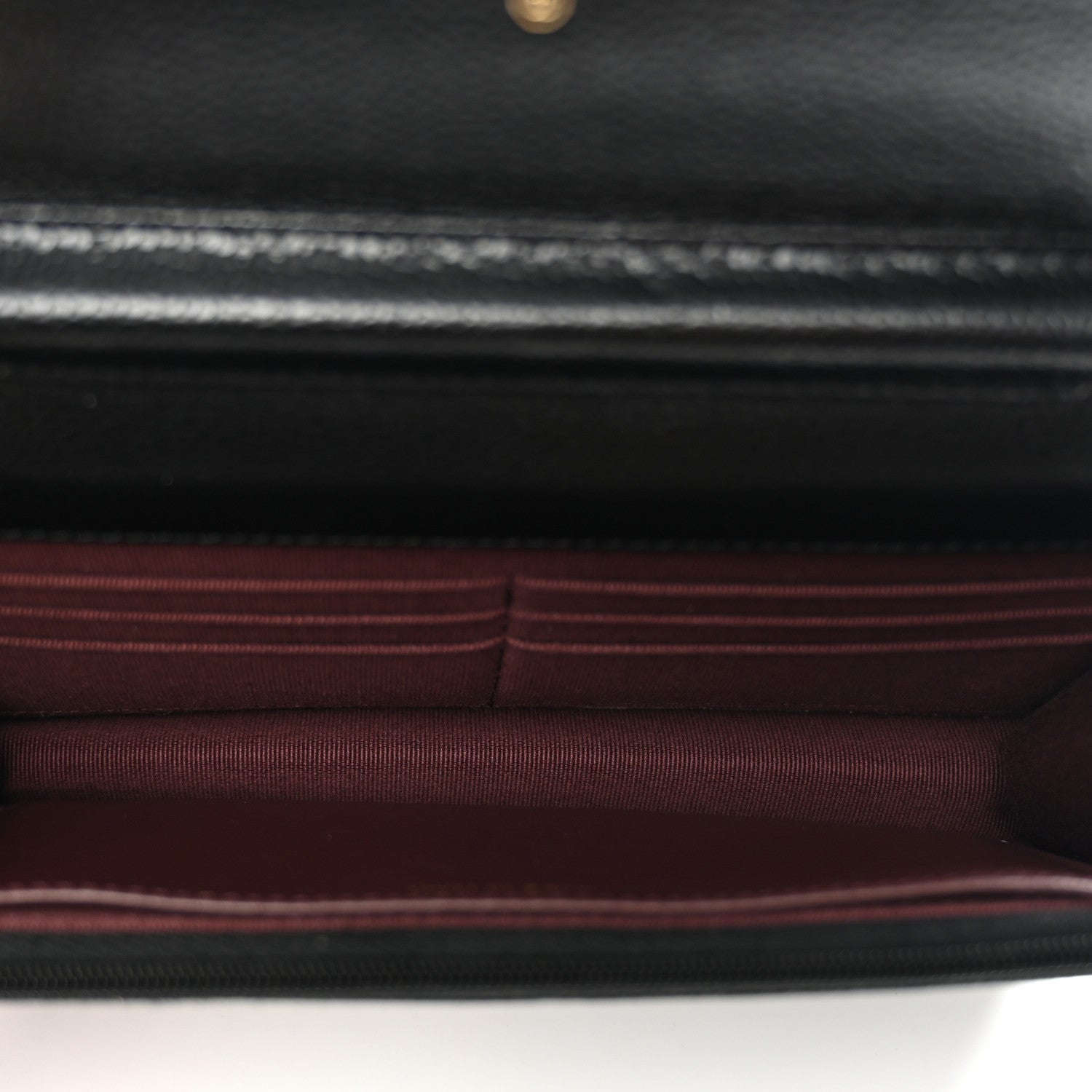 Chanel Caviar Quilted Wallet On Chain WOC Black 5 of 12