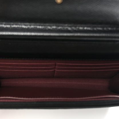 Chanel Caviar Quilted Wallet On Chain WOC Black 5 of 12